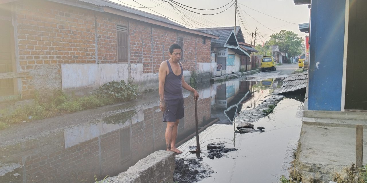 Warga Klasaman Keluhkan Drainase Tersumbat, Minta Pemkot Sorong Segera Bertindak