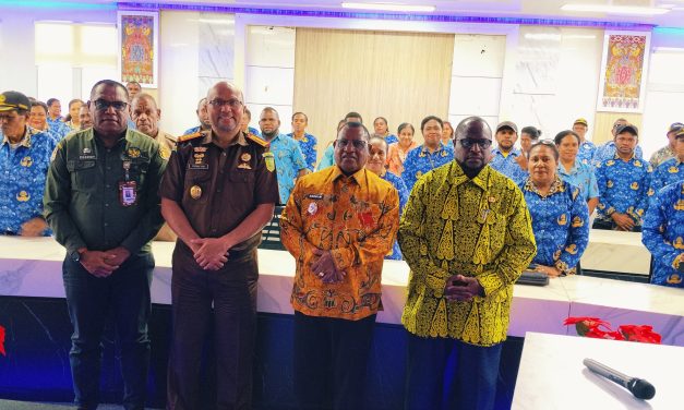 Kejari Sorong Berikan Penyuluhan Hukum Pencegahan Tindak Pidana Korupsi kepada Pemkab Maybrat