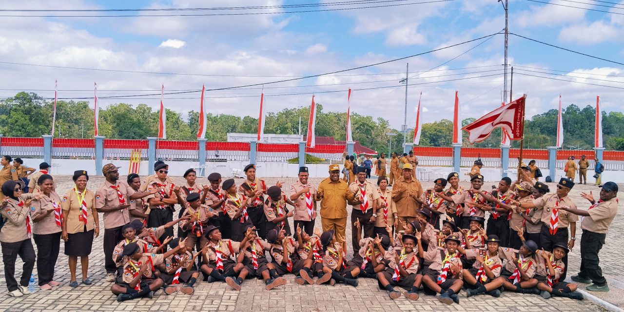 Ketua Kwarcab Maybrat Laporkan Keikutsertaan Kontingen pada Jamnas XII 2026