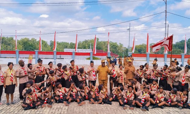 Ketua Kwarcab Maybrat Laporkan Keikutsertaan Kontingen pada Jamnas XII 2026