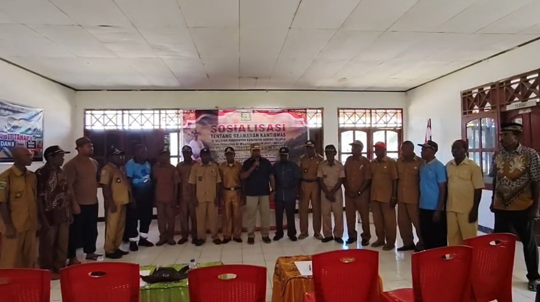 Wabup Sorong Selatan Yohan Bodory Ajak Masyarakat Jaga Keamanan, Ketertiban dan Keutuhan NKRI