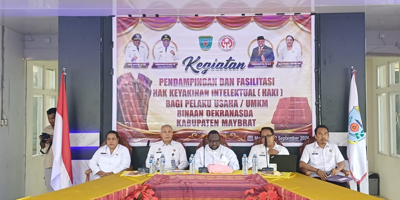 Pemkab Maybrat Dorong Perlindungan Karya dan Inovasi Daerah melalui HAKI