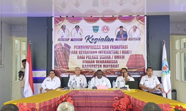 Pemkab Maybrat Dorong Perlindungan Karya dan Inovasi Daerah melalui HAKI