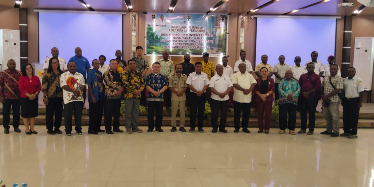 DLHKP Papua Barat Daya Sosialisasikan Legalitas Tanah Wakaf di Sorong Selatan