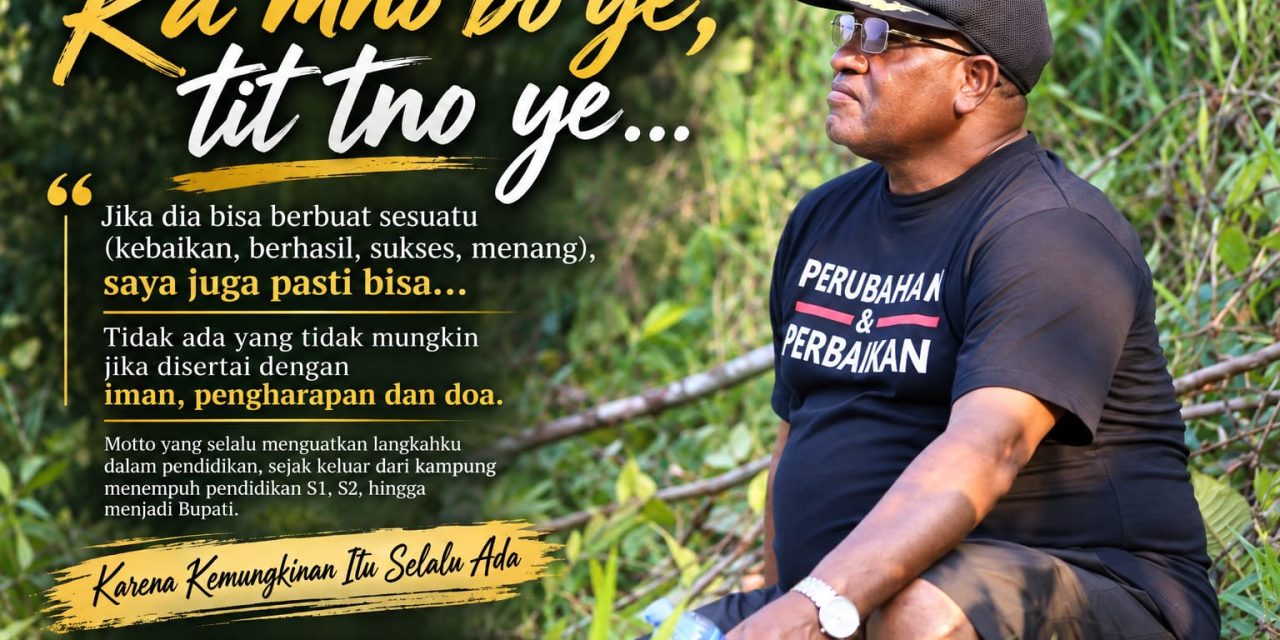 Karel Murafer: “Ra Mmo Bo Ye, Tit Tno Ye”, Jika Dia Bisa, Saya Juga Pasti Bisa