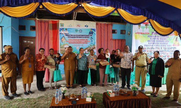 PKK Maybrat Salurkan PMT bagi Ibu dan Balita di Ayamaru Jaya, Dukung Percepatan Penurunan Stunting