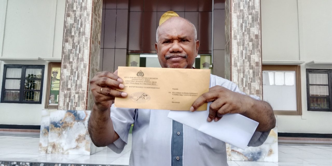 Polda Papua Barat Tetapkan Dua Tersangka dalam Kasus Kematian Yanto Idorway