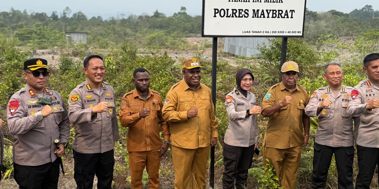 Tim Mabes Polri Tiba di Maybrat, Kaji Pembentukan Batalyon B Satbrimob Polda Papua Barat Daya