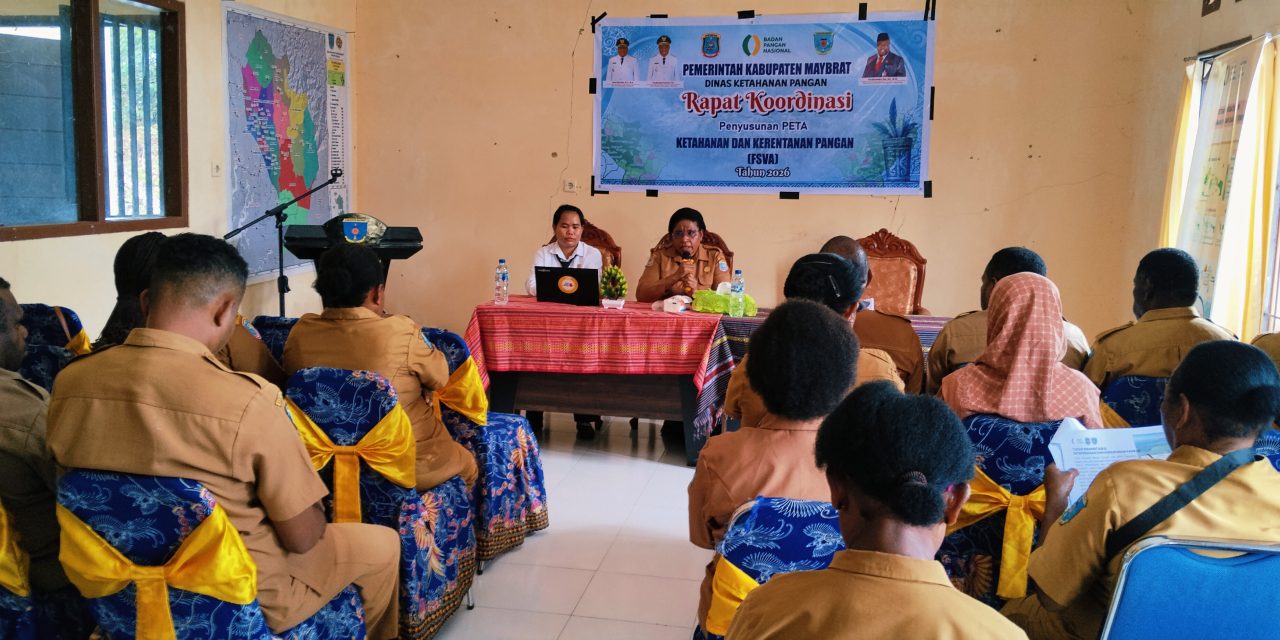 Agustina Homer:Maybrat Jadi Kabupaten Pertama di Papua Barat Daya yang Dorong Penguatan Data Kerawanan Pangan