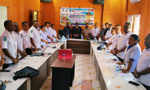 Sekda Maybrat Buka Diseminasi Inovasi Model Pendidikan Sehari Maybrat