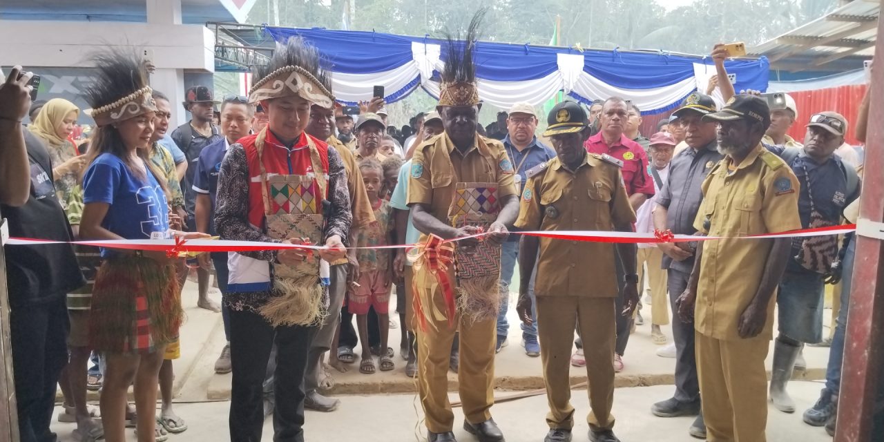 Pertamina Resmikan SPBU Kompak di Kampung Sumano, Akses BBM Masyarakat Kais Diperluas