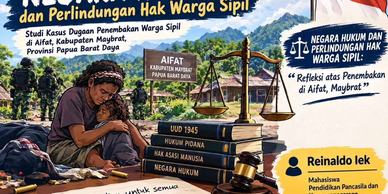 Mahasiswa UNY Reinaldo Iek Soroti Perlindungan Hak Warga Sipil dalam Kasus Aifat Maybrat