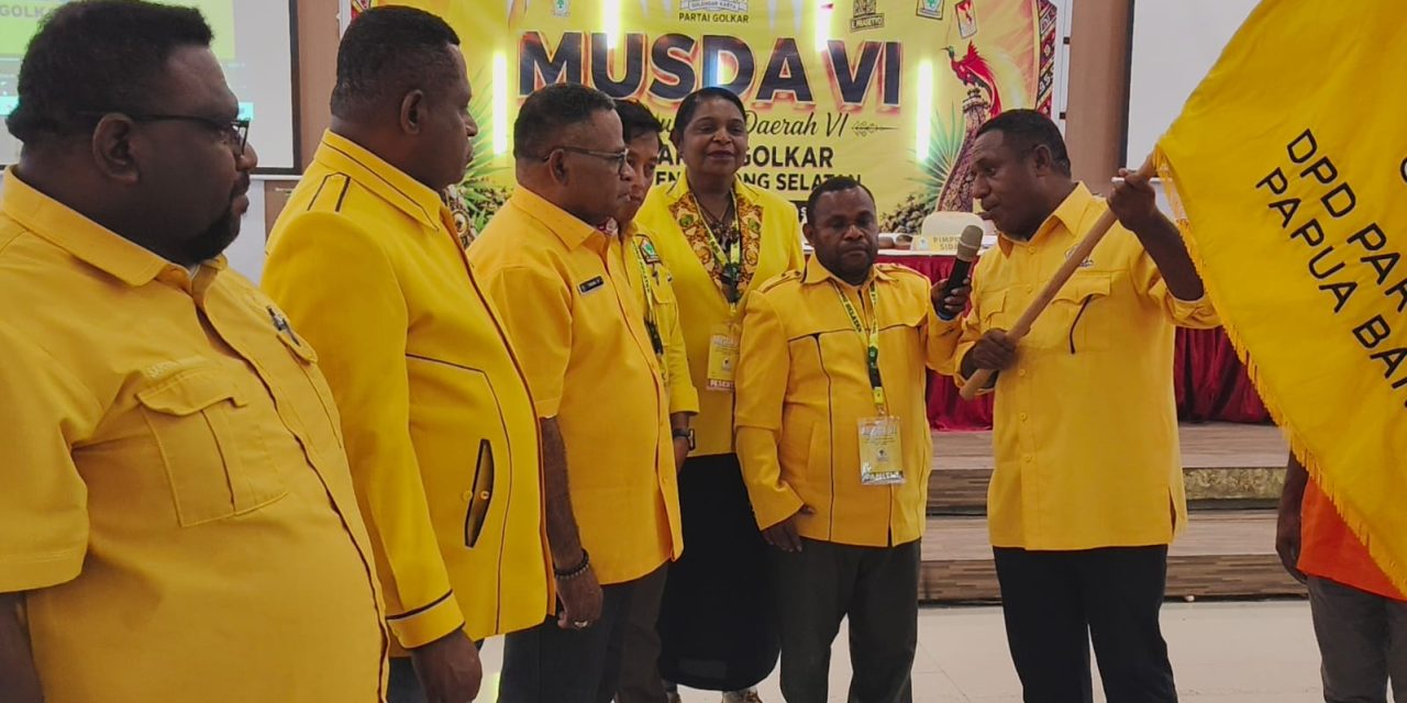 Yohan Bodory Resmi Pimpin Partai Golkar Sorong Selatan, Berkomitmen Kembalikan Marwah Partai