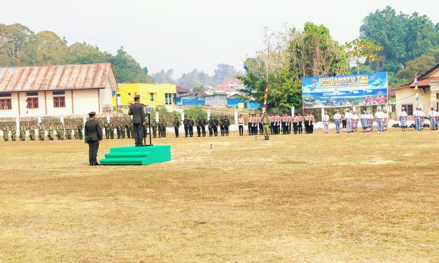 HUT ke-81 TNI di Maybrat Berlangsung Khidmat, Sinergi TNI-Polri dan Pelajar Diperkuat