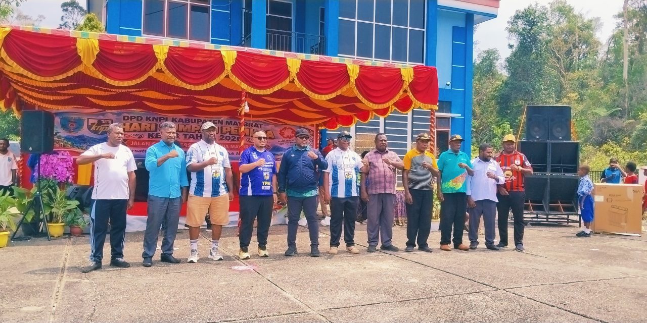 Semarak HUT Sumpah Pemuda ke-98, KNPI Maybrat Gelar Jalan Santai dan Hiburan Rakyat