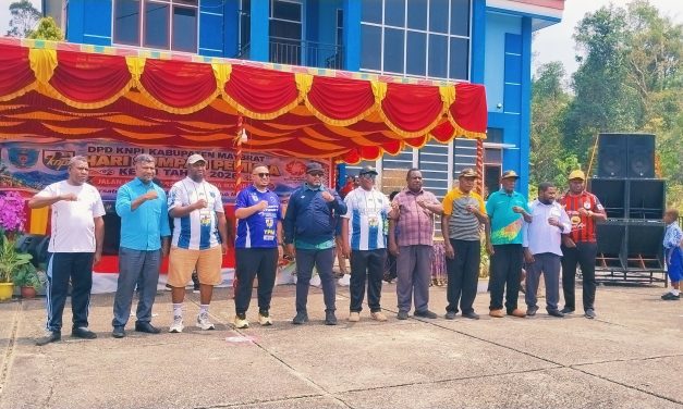 Semarak HUT Sumpah Pemuda ke-98, KNPI Maybrat Gelar Jalan Santai dan Hiburan Rakyat
