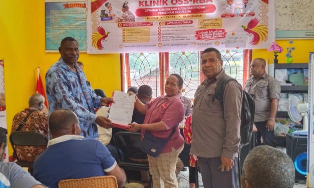 DPMPTSP Papua Barat Daya Buka Klinik OSS-RBA, Permudah Perizinan Usaha bagi orang asli Papua di Maybrat