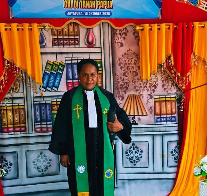 Perjuangan Panjang Berbuah Sukacita, Marlince Lemauk Resmi Diteguhkan sebagai Pendeta GKI di Tanah Papua